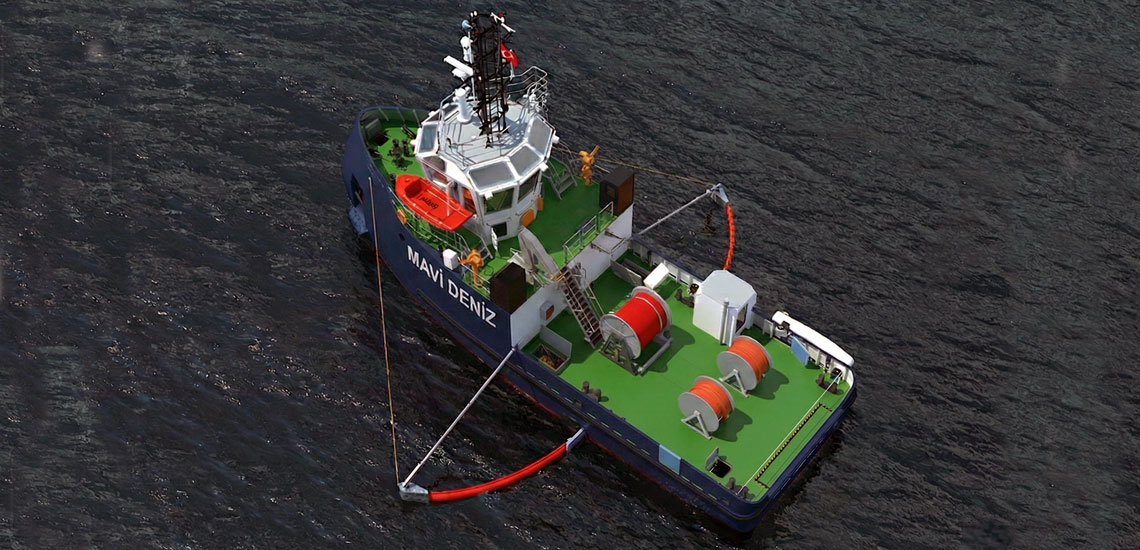 Built-in Oil Skimmer – Mono Hull 2 Vessel Mounted In Built Oil Skimmer 4