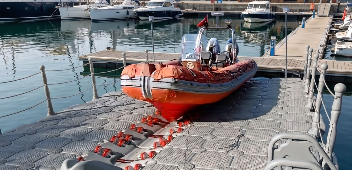 Boat floating dock 1