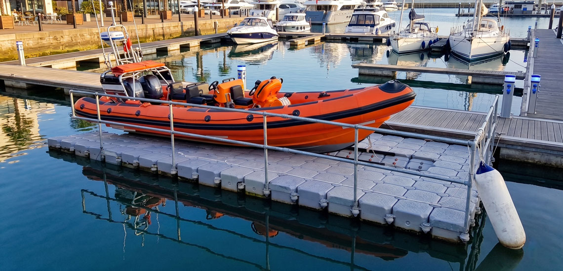 Boat floating dock 2