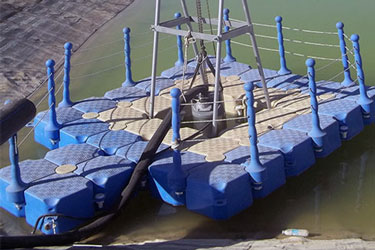 Floating Duck Platform Pump