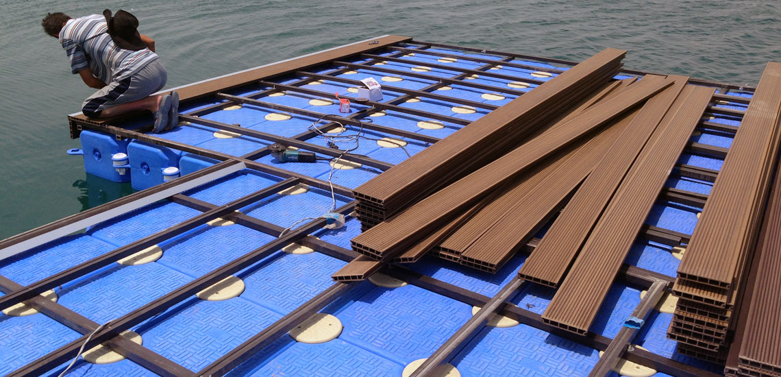 Floating Dock Platform 4