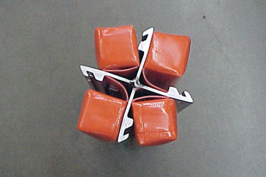 Oil boom 4 Way divider