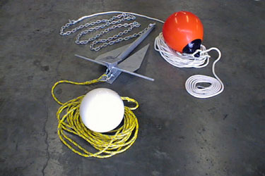 Oil Boom Anchor System