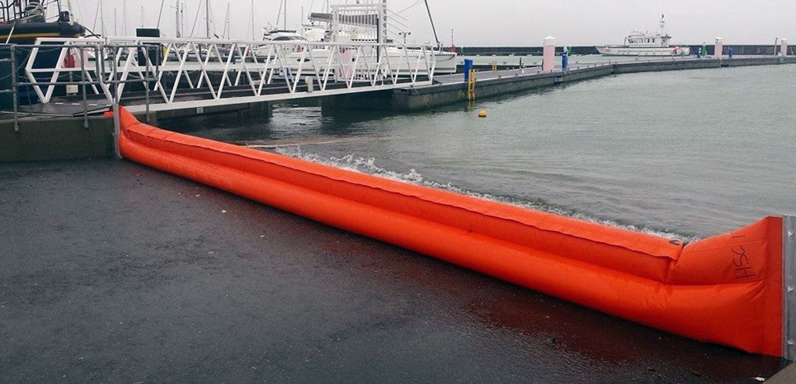 Shore Beach Sealing Oil Boom