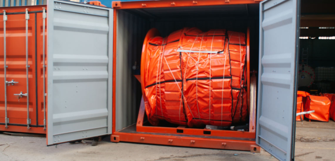 Oil Boom Reel (12) Oil Boom Reel (12)