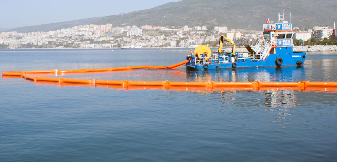 Inflatable Oil Boom, PVC + PU (1) Inflatable Oil Boom, PVC + PU (1)