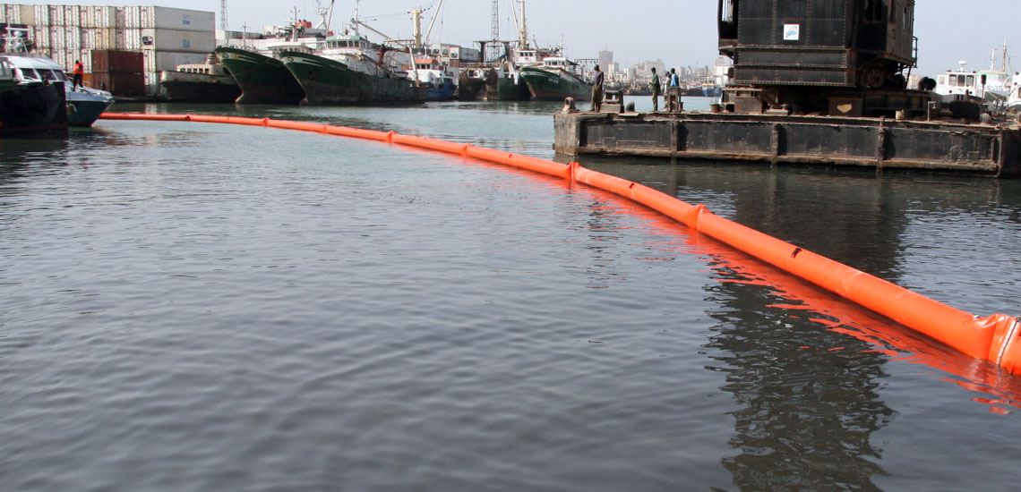 Inflatable Oil Boom, PVC + PU (6) Inflatable Oil Boom, PVC + PU (6)