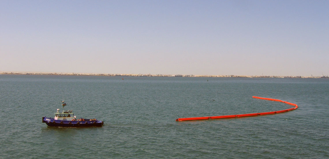 Inflatable Oil Boom, PVC + PU (9) Inflatable Oil Boom, PVC + PU (9)