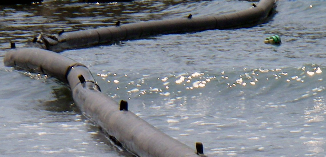 Rubber Inflatable Oil Boom 1