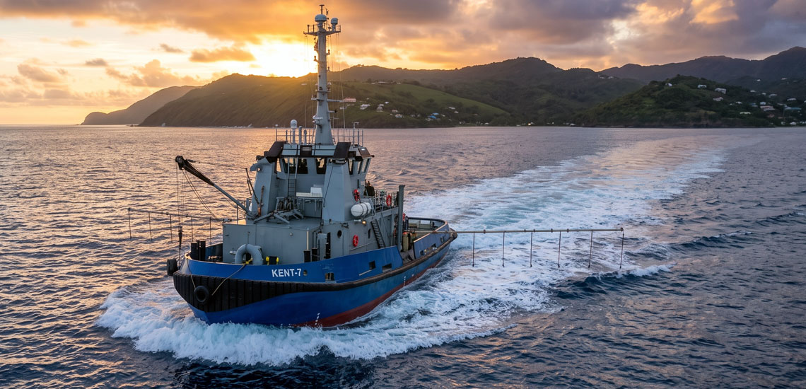 Ocean Tug Boat Dispersant Spray System