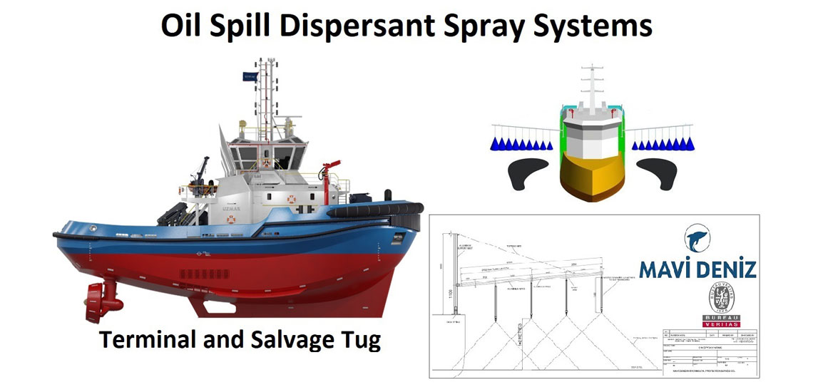 Tugboat Marine Oil Spill Dispersant System (1) Tugboat Marine Oil Spill Dispersant System (1)