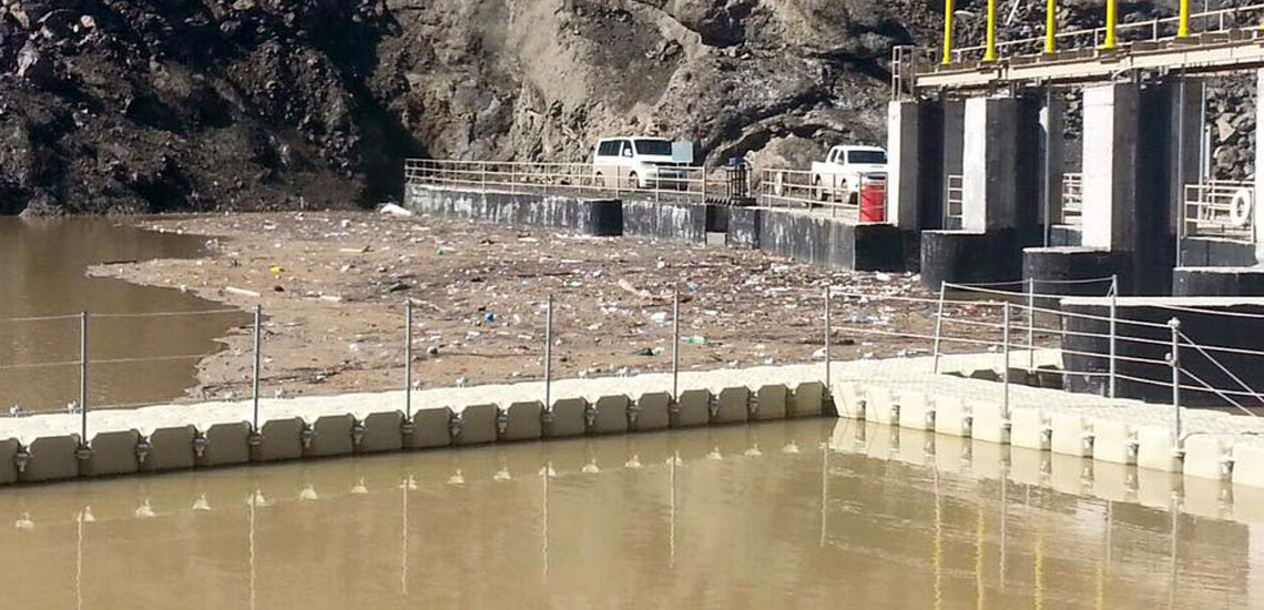 Dam Floating Trash Barrier (5) Dam Floating Trash Barrier (5)