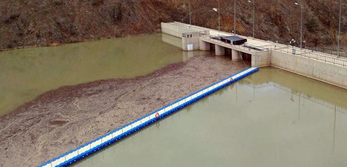 Dam Floating Trash Barrier (6) Dam Floating Trash Barrier (6)