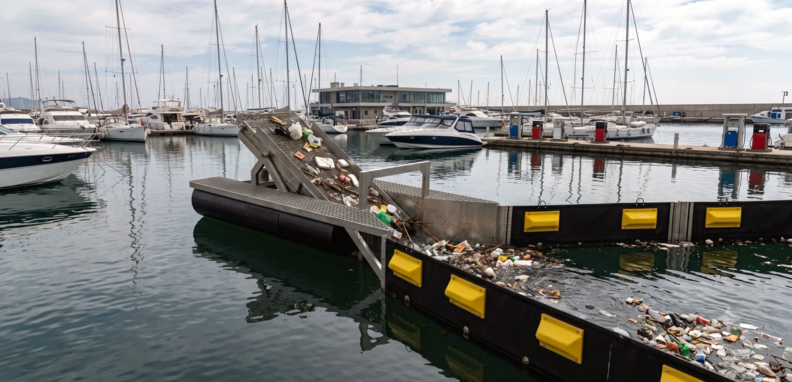 River – Floating Litter Trap With Conveyor (3)