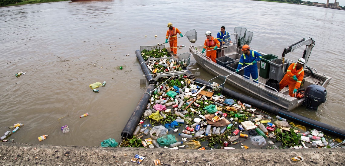 River – Floating Litter Trap (1) River – Floating Litter Trap (1)