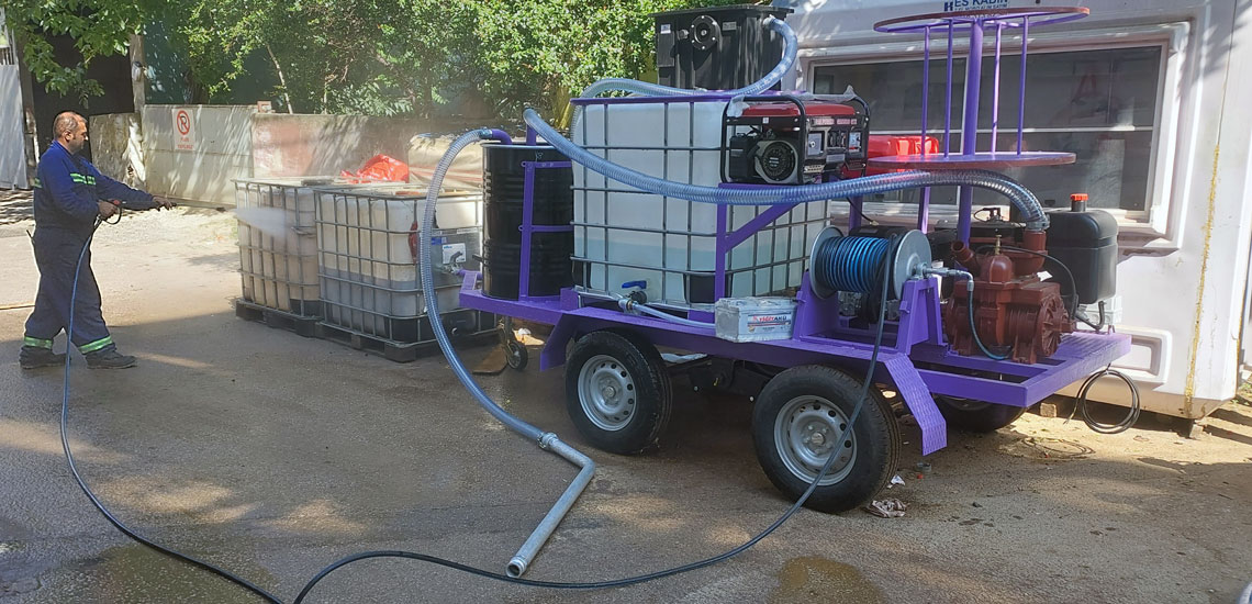 Vacuum Recovery and Recycling Trailer Unit (10)
