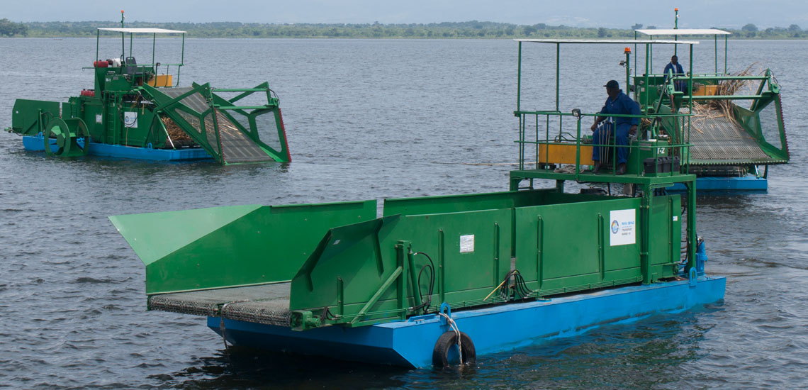 Aquatic Weed Transport Barge (7)