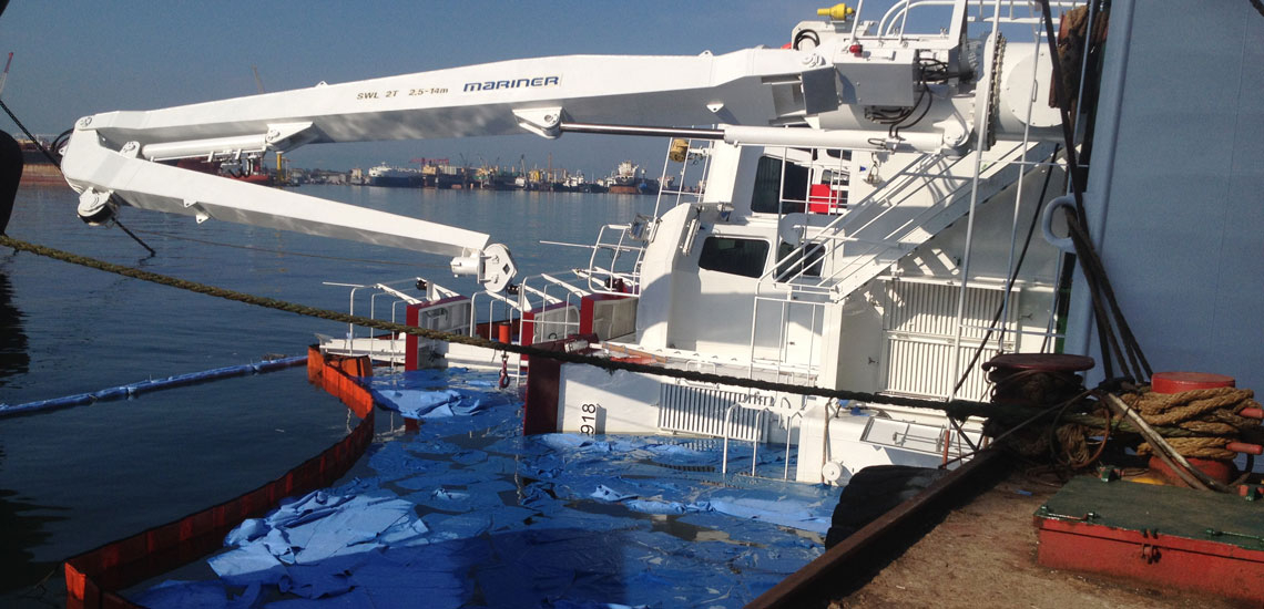 Norway Live Fish Carrier Oil Spill Response Operation