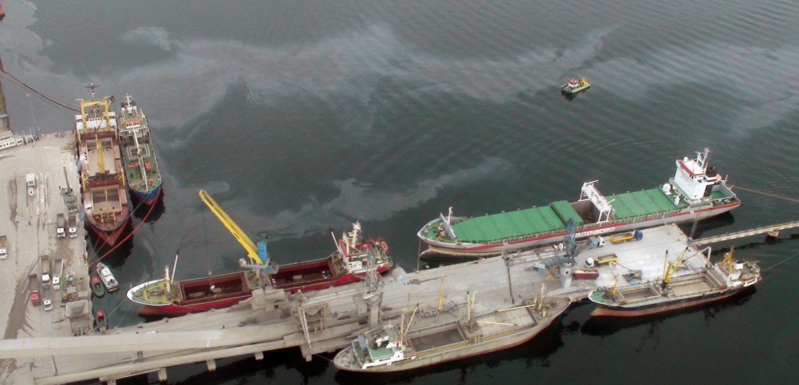 Rota Port Oil Spill Response Operation