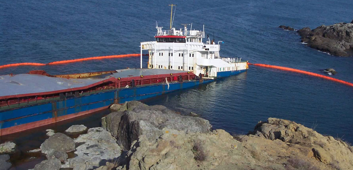 Stronstiy Oil Spill Response Operation