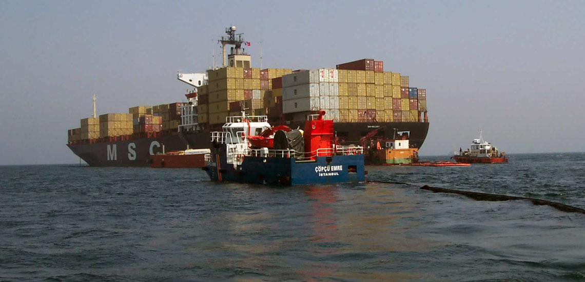 MSC Roberta Oil Spill Response Operation