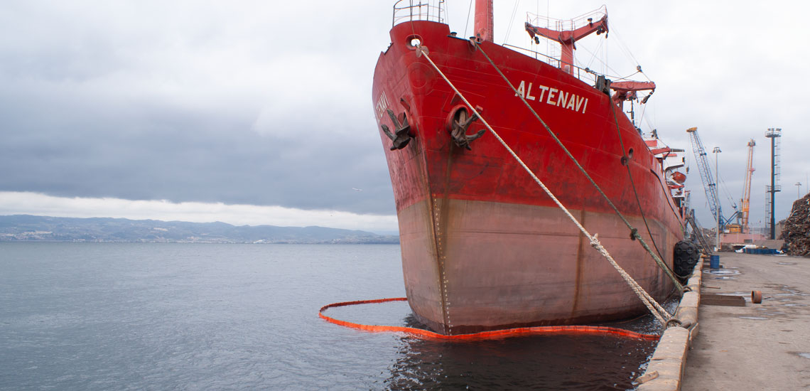 Altenavi Oil Spill Response Operation