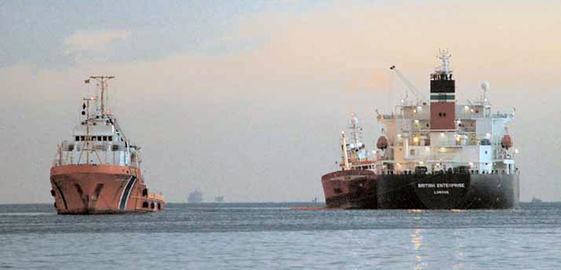British Enterprise Oil Spill Response Operation