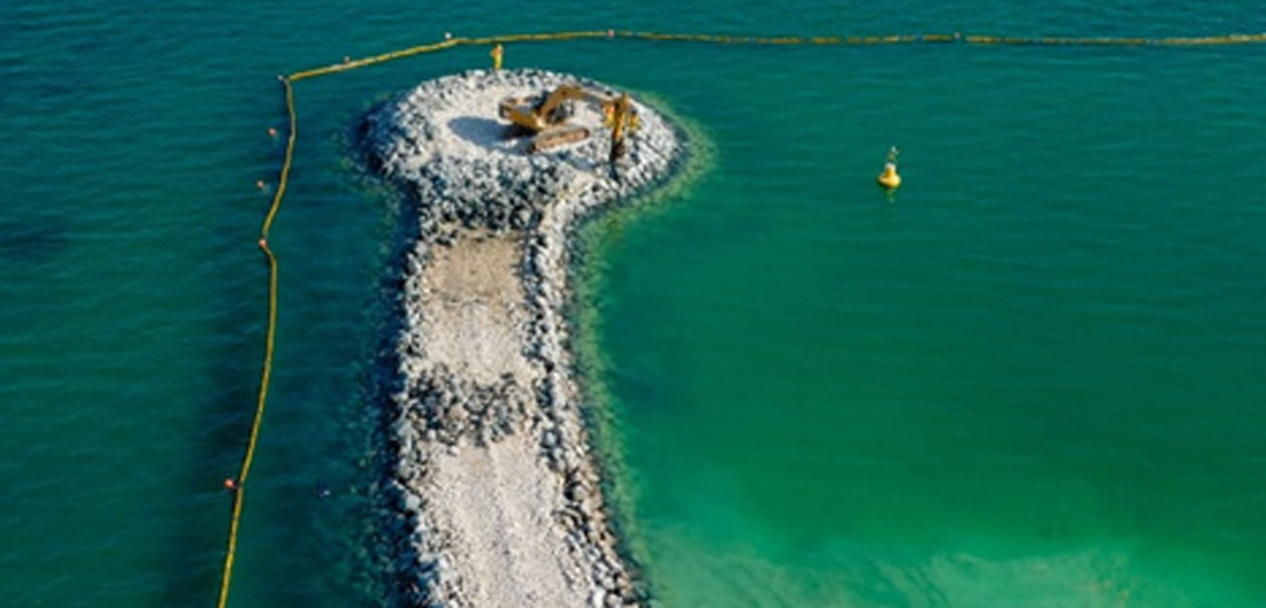 SILT CURTAIN DELIVER MALTA 2