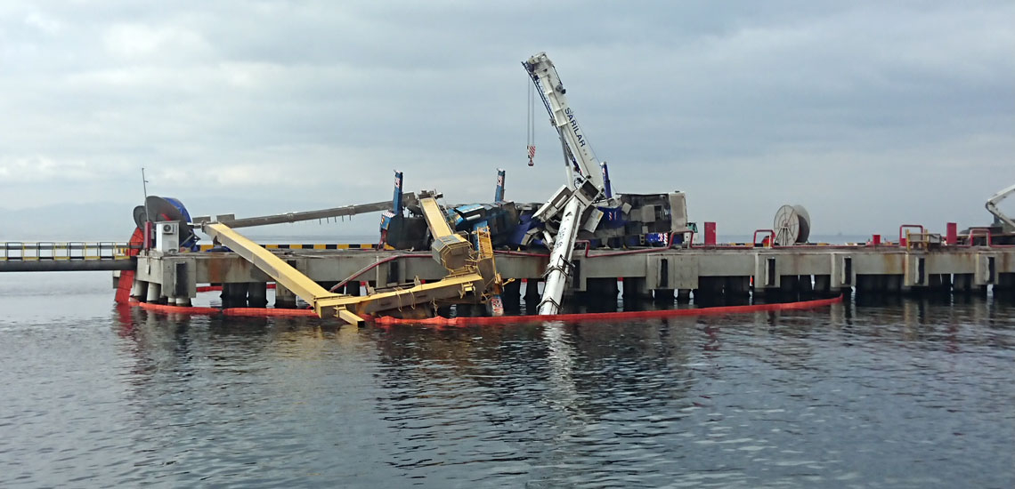 Aslan Cement Oil Spill Response Operation Technical Support